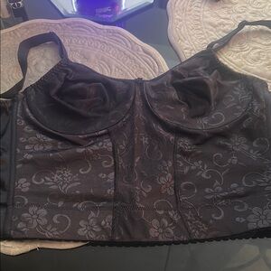 NWO Bali Black Corset Vintage bra Size 38 B New ❤️